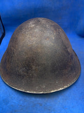 Load image into Gallery viewer, Original WW2 British Army / Canadian Army Mk3 Turtle Combat Helmet
