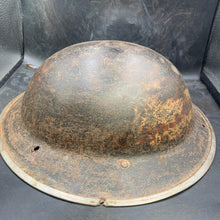 Load image into Gallery viewer, Original WW2 British Army Mk2 Combat Helmet Shell - South African Manufactured
