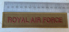 Lade das Bild in den Galerie-Viewer, Original British RAF Royal Air Force Breast Uniform ID Badge - Mint Unissued!
