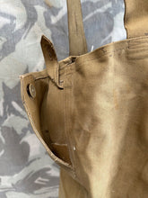 Load image into Gallery viewer, Original WW2 British Army 1945 Dated Rubberproofed Leggings Khaki - 38&quot; Waist
