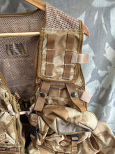 Load image into Gallery viewer, Genuine British Army DPM Desert Load Carrying Vest &amp; Pouches
