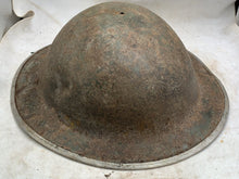 Load image into Gallery viewer, Original WW2 Combat Helmet - British / South African Army Mk2 Brodie Helmet
