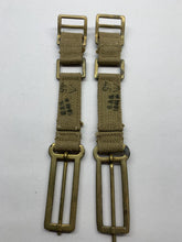 Charger l&#39;image dans la galerie, Original WW2 British Army 37 Pattern Brace Adaptors - 1945 Dated
