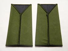 Load image into Gallery viewer, OD Green Rank Slides / Epaulette Single Genuine British Army - ACF WO
