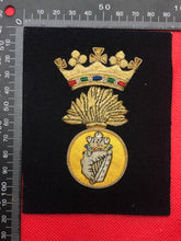 Load image into Gallery viewer, British Army Bullion Embroidered Blazer Badge - Royal Irish Fusiliers

