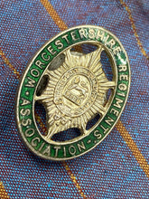 Load image into Gallery viewer, Original The Worcestershire Regiment Association Lapel Badge
