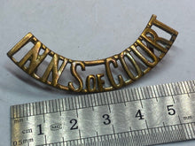 Load image into Gallery viewer, Original British Army WW1 Inns of Court Regiment Shoulder Title
