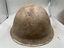 Load image into Gallery viewer, Original WW2 British / Canadian Army Mk3 Turtle Combat Helmet
