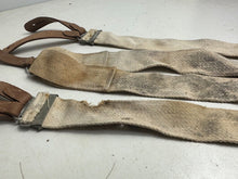 Charger l&#39;image dans la galerie, Original WW2 British Army / RAF Trouser Suspenders - Well Worn Example
