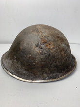 Load image into Gallery viewer, Mk3 Canadian / British Army Original WW2 Turtle Helmet High Rivet
