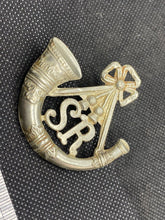 Load image into Gallery viewer, Original British Army WW1 CAMERONS SCOTTISH RIFLES Glengarry / Cap Badge
