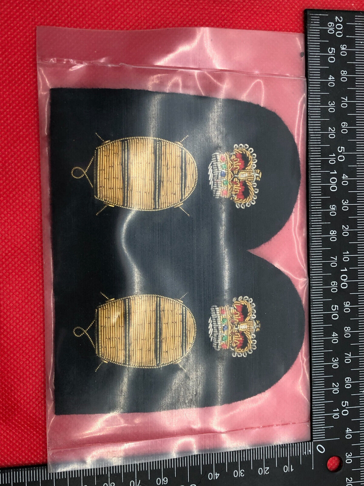 Genuine British Royal Navy Bullion Badge - Mine Warfare MW - The Militaria Shop