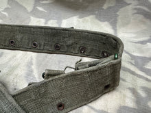 Load image into Gallery viewer, Original WW2 British Army 44 Pattern Soldiers Belt - 36&quot; Waist
