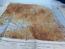 Load image into Gallery viewer, Original WW2 British Army 1939 Map of England - RAF Bases - The Scottish Border
