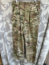 Load image into Gallery viewer, Genuine British Army MTP Camo Insect Repellent Warm Weather Trousers - 80/80/96
