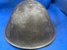 Load image into Gallery viewer, Original WW2 British Army / Canadian Army Mk3 Turtle Combat Helmet
