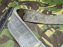 Charger l&#39;image dans la galerie, Original British Royal Air Force RAF Blue WW2 37 Pattern Belt - 38&quot; Waist Max
