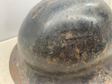Load image into Gallery viewer, Original WW1 WW2 British Army Mk1* Combat Helmet Shell
