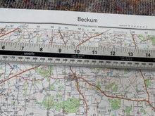 Load image into Gallery viewer, 1980s German Military Map of Germany - Beckum
