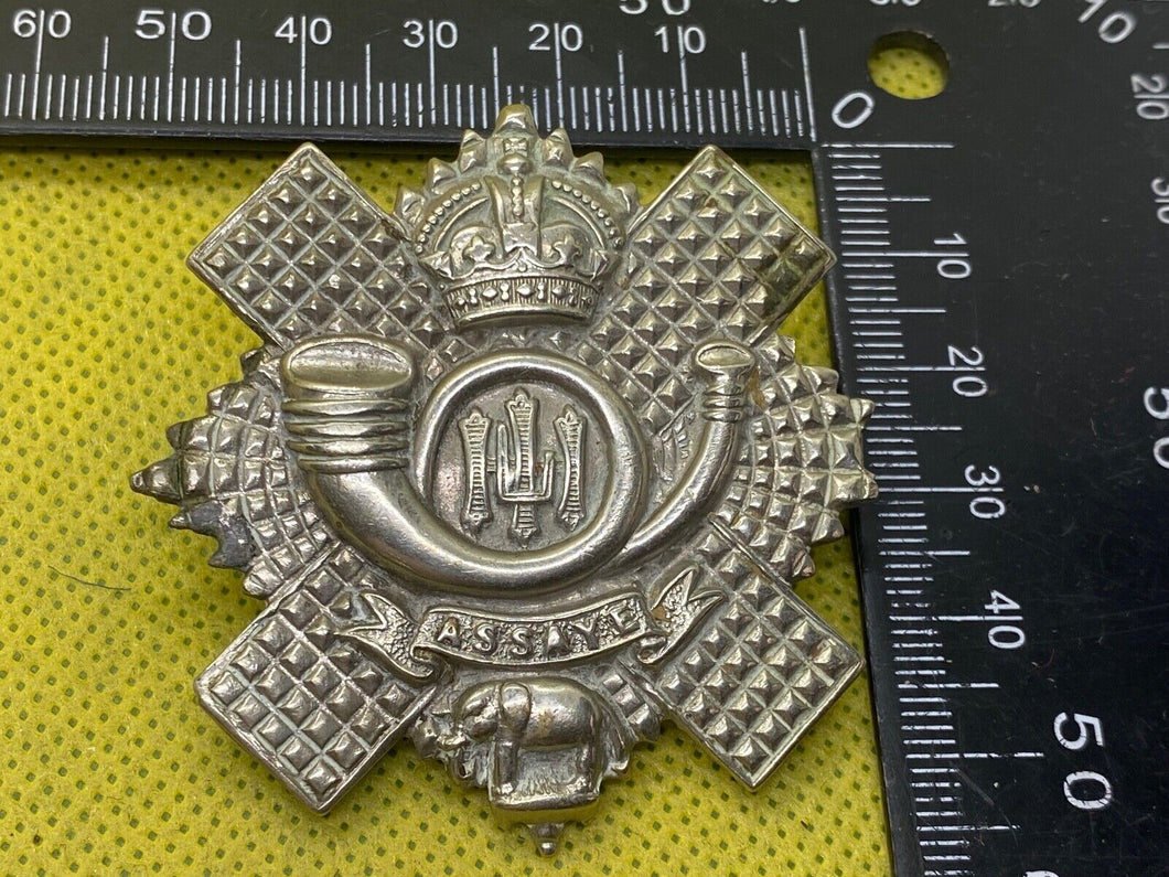 British Army - Highland Light Infantry Regiment KC Cap Badge