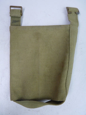 Original WW2 British Army Soldiers Water Bottle Carrier Harness - Dated 1943 - The Militaria Shop