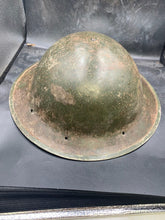 Load image into Gallery viewer, Original WW2 British / South African Mk2 Army Helmet &amp; Liner
