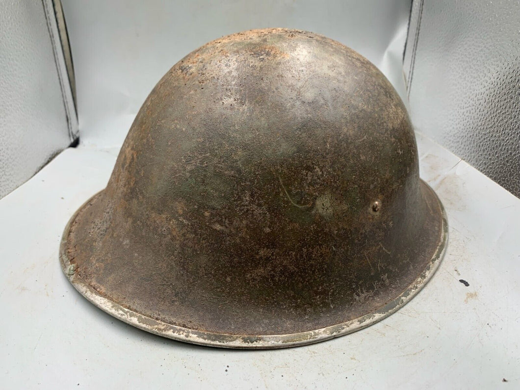 Original WW2 British / Canadian Army Mk3 Turtle Combat Helmet