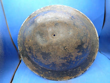 Load image into Gallery viewer, Original WW2 British Army Mk2 Army Combat Helmet - The Militaria Shop
