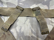 Load image into Gallery viewer, Original WW1 British Army 08 Pattern Webbing Belt 48&quot; Waist - The Militaria Shop
