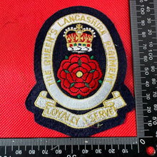 Load image into Gallery viewer, British Army The Queen&#39;s Royal Hussars Regiment Embroidered Blazer Badge
