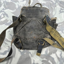 Load image into Gallery viewer, Original WW2 British Army / RAF 37 Pattern Small Pack &amp; L Strap Set
