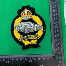 Load image into Gallery viewer, British Army Royal Tank Regiment Embroidered Blazer Badge
