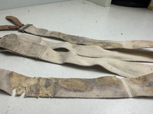 Load image into Gallery viewer, Original WW2 British Army / RAF Trouser Suspenders - Well Worn Example
