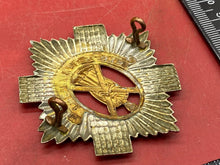 Load image into Gallery viewer, A WW2 British Army - The Royal Scots White Metal and Brass Cap Badge.
