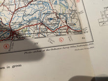 Load image into Gallery viewer, WW1 Era British Army General Staff Map of GHENT Belgium. Original Map
