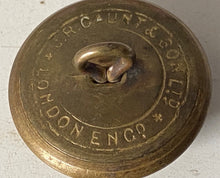 Load image into Gallery viewer, Kings Crown British Army Kings Shropshire Regiment tunic button - approx 24mm
