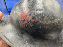 Load image into Gallery viewer, Original British Army Mk1* Brodie Helmet &amp; Liner - WW1 / WW2 Combat Helmet
