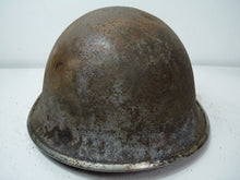 Load image into Gallery viewer, Mk3 Canadian / British Army Original WW2 Turtle Helmet High Rivet
