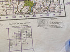 WW2 British Army 1931 dated MILITARY EDITION General Staff map RIVER TORRIDGE. - The Militaria Shop