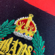 Load image into Gallery viewer, British Army 2nd Dragoon Guards Queen&#39;s Bays Regimental Embroidered Blazer Badge
