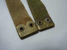 Lade das Bild in den Galerie-Viewer, Original WW2 Pattern British Army L Straps Pair – 37 Pattern Webbing Haversack
