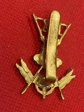 Load image into Gallery viewer, Original WW1 / WW2 British Army 12th Lancers Cap Badge
