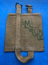 Load image into Gallery viewer, WW2 British Army 37 Pattern Webbing Water Bottle Carrier Harness - 1944 Dated - The Militaria Shop
