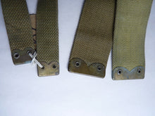 Lade das Bild in den Galerie-Viewer, Original WW2 Pattern British Army L Straps Pair - 37 Pattern Webbing Haversack
