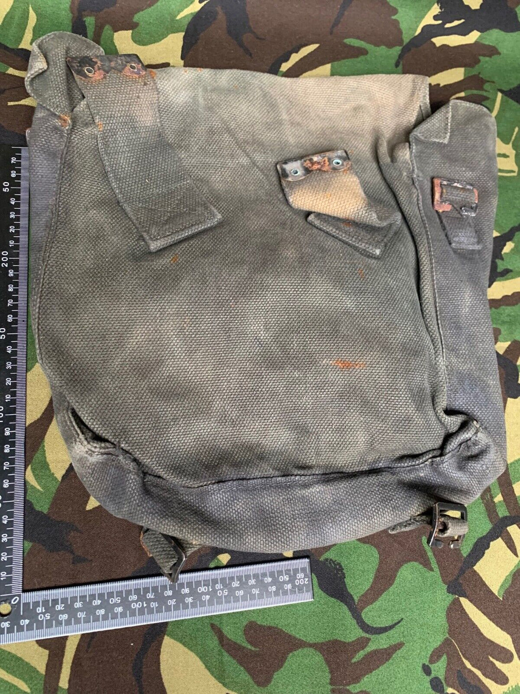 Original British Army RAF 37 Pattern Small Pack - WW2 Pattern Backpack/Side Bag