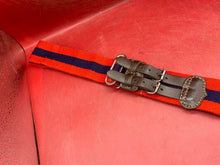 Load image into Gallery viewer, British Army Adjutant Generals Corps Stable Belt - great condition. 38&quot; Waist.
