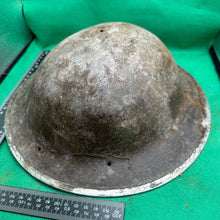 Lade das Bild in den Galerie-Viewer, British Army Mk2 Brodie Helmet - Original WW2 - South African Manufactured
