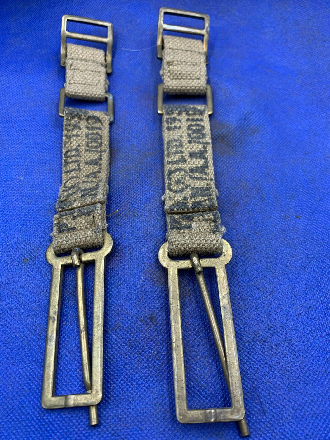 Original WW2 British Army 37 Pattern Brace Adaptors Pair