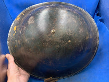 Load image into Gallery viewer, Original WW2 British Army / Canadian Army Mk3 Turtle Combat Helmet
