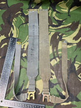 Load image into Gallery viewer, Original British Royal Air Force RAF Blue L Strap Pair - WW2 37 Pattern
